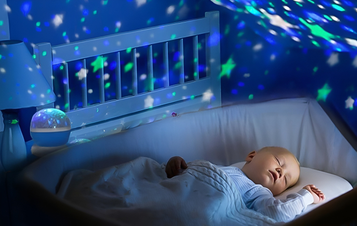 Lampă Proiector Cer Instelat – 6 Filme Interșchimbabile, Mod Veioză, Rotire 360°, Starry Sky [2]