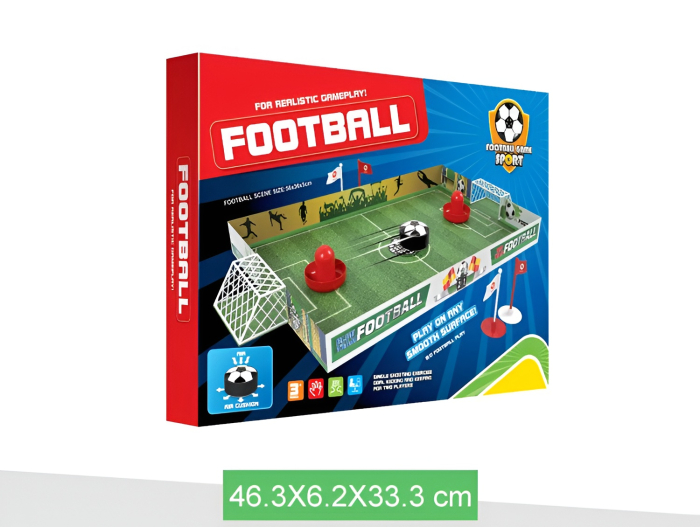 Masă de fotbal Air Soccer pentru copii – Joc interactiv cu disc plutitor, 2 jucători, dimensiune mare 70 cm, 3+ ani [3]