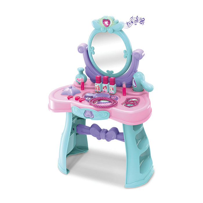 Masa de Toaletă pentru Copii Pretty Vanity – 87 cm, Lumini și Sunete, Accesorii Incluse, 3+ Ani [2]