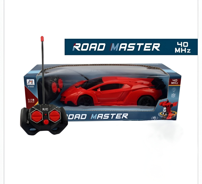 Mașină cu Telecomandă Road Master 1:18 – Mașină Sport RC 40 MHz, Control Precis și Design Realist [3]