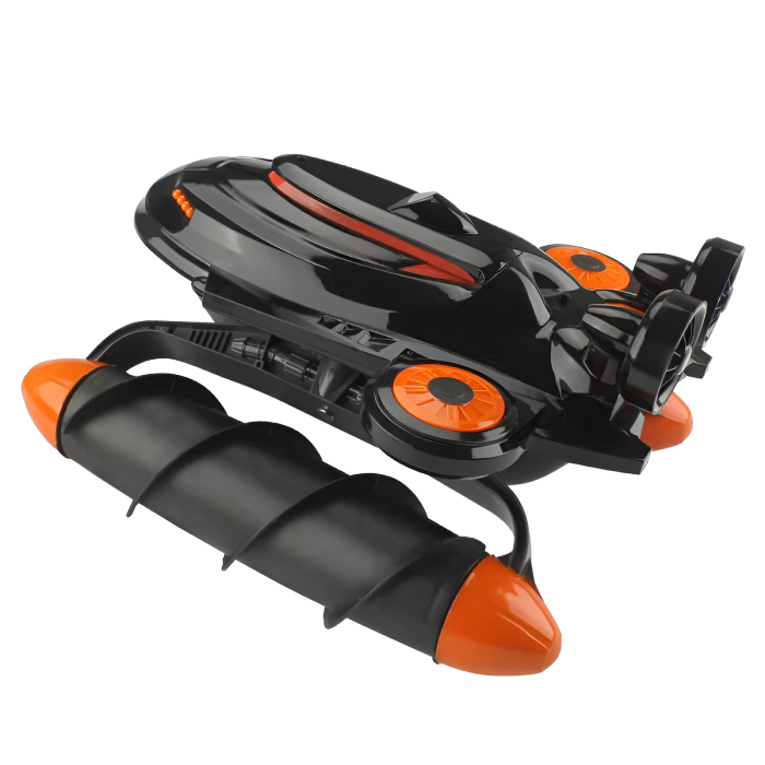 Mașinuță Amfibie X-Treme RC 4x4 – Vehicul cu telecomandă 2.4GHz, rezistent la apă, zăpadă și teren accidentat, rotire 360°, baterie reîncărcabilă, jucărie off-road pentru copii 3+ ani [5]