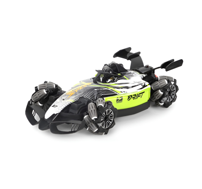 Mașinuță RC Formula Drift 360° – Efect Jet Luminos, Roti Omni-Direcționale, Viteză Mare, 34.5 cm [1]
