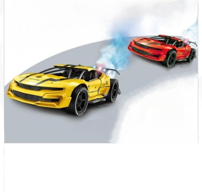 Mașinuță RC Speed Phantom – Efect Abur Real, 2.4GHz, Baterie Reîncărcabilă, Faruri LED, 44.5 cm [1]