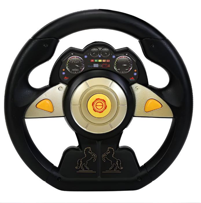 Mașinuță RC Stunt 360° cu Volan Telecomandă, Lumină și Baterie Reîncărcabilă – Jucărie Interactivă pentru Copii [3]