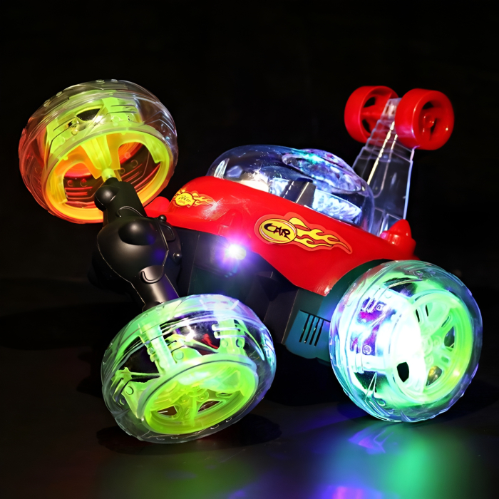 Mașinuță RC Stunt Power – Rotiri 360°, Roti Luminoase LED, Muzică și Acrobații, Model Racing, 8+ ani [2]