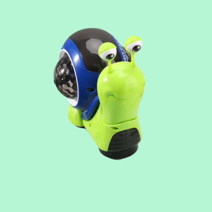 Melc Interactiv cu Lumină și Muzică – Jucărie Electrică cu Proiecție Colorată și Mișcare Automată, 3+ Ani [4]