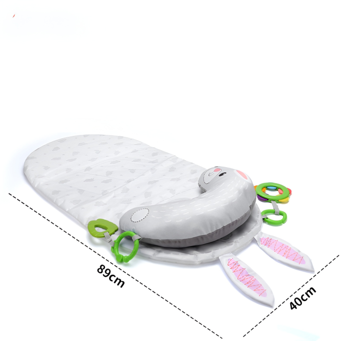 Pernă Bebe Cu Susținere – Rabbit Back Cushion 40 cm | Pernă Moale Pentru Spate, Accesorii de Joacă, 0+ luni [3]