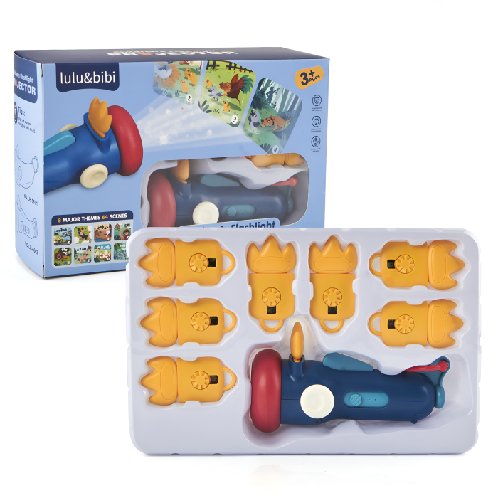 Proiector de povesti pentru copii cu 8 discuri si 64 de imagini – Joc educativ si relaxant pentru seara [5]