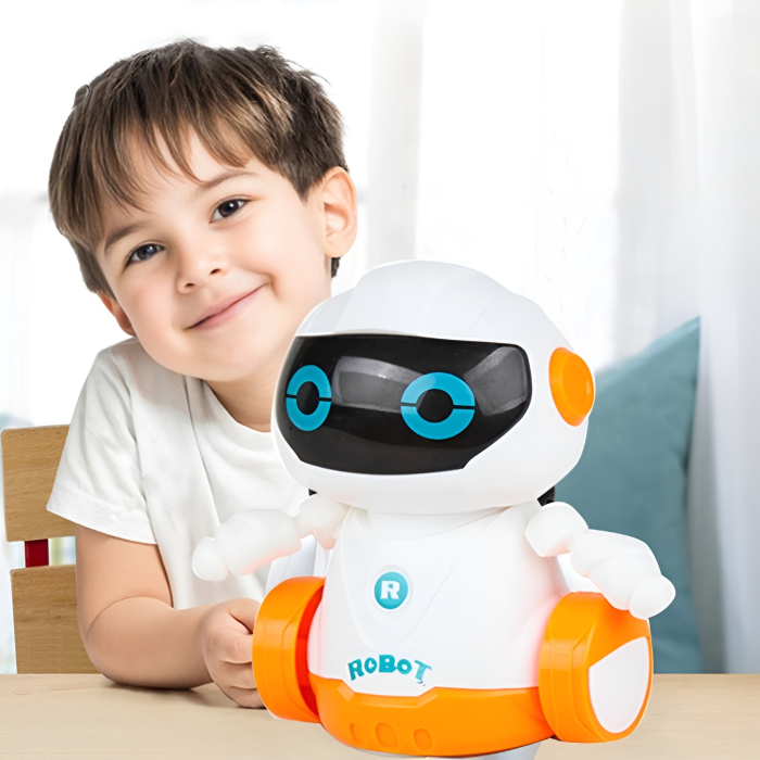 Robot Interactiv care Urmărește Linia – Smart Remote Control, Lumini LED, Funcții Programe, Jucărie Educativă pentru Copii 3+ [2]