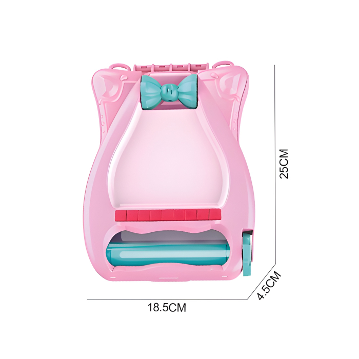 Set DIY Brățările Prieteniei cu Stand de Împletit – 10 Modele, Mărgele & Fire Colorate, Jucărie Creativă pentru Fetițe [5]