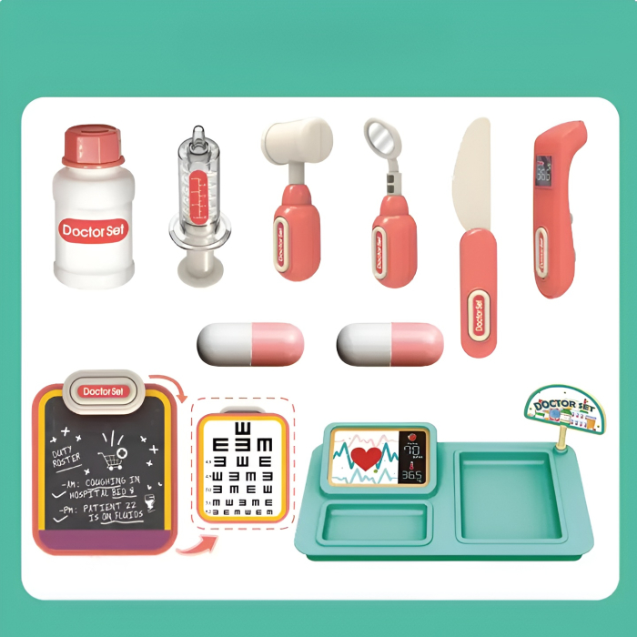 set-doctor-copii-valiza-masinuta [7]