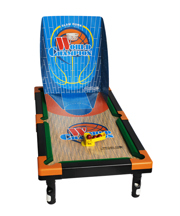 Set interactiv multifunctional 5 in 1 pentru copii, fotbal, biliard, snooker, baschet si air hockey, 1-2 jucatori [1]