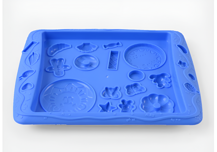 Set plastilina magica cu 6 culori, 12 unelte de modelare si 5 borcanase, non-toxic, reutilizabil, educativ pentru copii, 3+ [3]