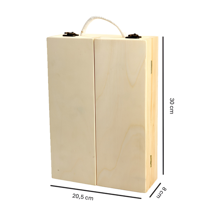 Set Unelte din Lemn pentru Copii în Valiză – Joc Educativ Montessori, Trusă cu Ciocan, Chei, Șurubelnițe și Piese de Asamblat, 3+ Ani [7]