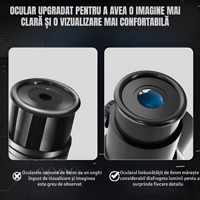 Telescop Astronomic pentru Copii și Începători – Cu Trepied din Aluminiu, Oculare Interșchimbabile și Suport Telefon, 42 cm [2]