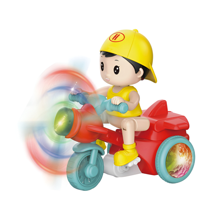 Tricicletă Muzicală pentru Copii – Cool Tricycles, Lumini LED, Sunete, Auto-Drive, 3+ Ani [2]