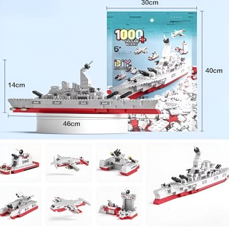 Noutati - set-constructie-nava-militara-1000-piese