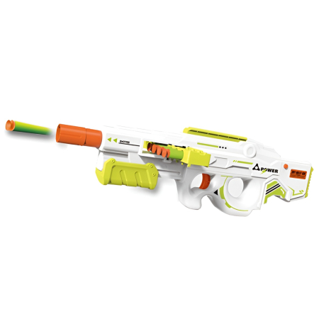 Pistol de jucărie cu gloanțe moi din spumă – Blaster copii cu încărcător și soft bullets, 8+ ani [1]