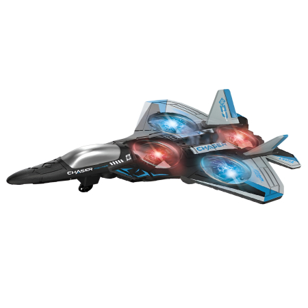 Promotii - Avion Zburător cu Lumini LED și Sunete – Fighter Jet Chaser, Efecte Spectaculoase