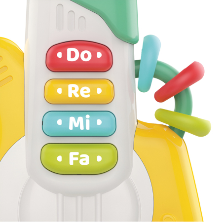 Chitară Muzicală Interactivă pentru Copii – Jucărie cu Sunete, Note Do-Re-Mi, Lumini și Mânere Ergonomice, 18+ luni [2]