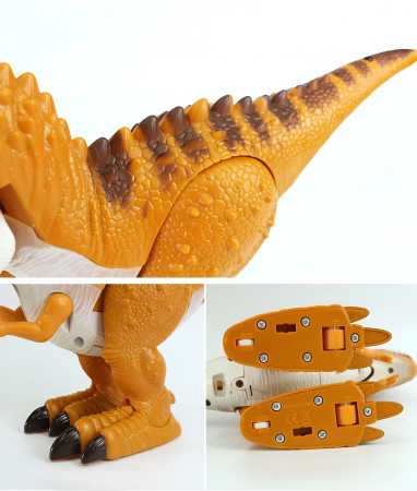 Dinozaur T-Rex cu Telecomandă Infraroșu – Lumini, Sunete, Mers Realist & Funcție Spray – Dinosaur Planet [2]