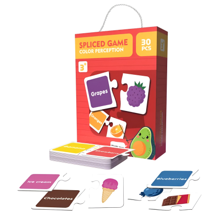 Puzzle Educațional 3 în 1 pentru Copii – Joc de Asociere, Culoare, Numere și Matematică | 30-45 Piese, Joc Montessori Interactiv pentru Învățare prin Joacă [5]