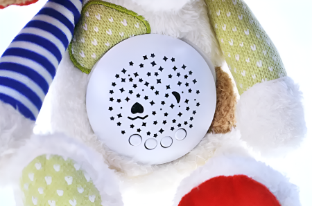 Jucărie de Pluș Bebeluși cu Proiector Luminos și Sunete – Cățeluș Interactiv pentru Somn Liniștit, 0+ luni [2]