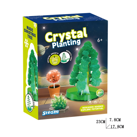 Kit educativ STEM – Copac cu cristale magice care cresc rapid | Experiment științific pentru copii 6+ ani [2]