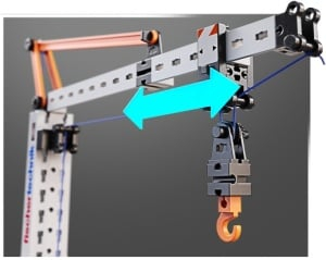 Kit STEM Macara de asamblat si manevrat, Fischertechnik [2]