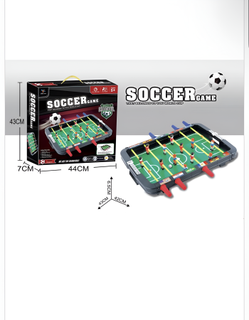 Masă de fotbal copii tip foosball – Joc de masă interactiv 2–4 jucători, cu scor manual, dimensiune mare 43 cm, 5+ ani [1]