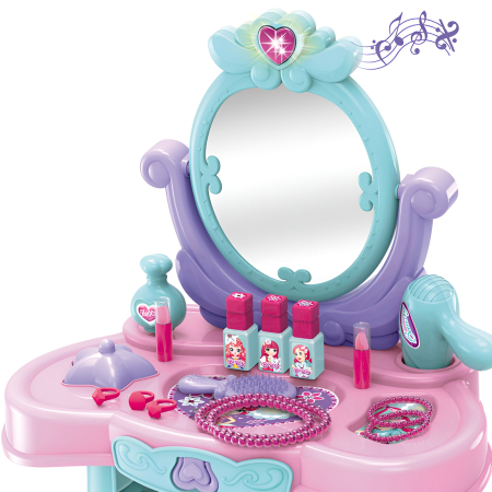 Masa de Toaletă pentru Copii Pretty Vanity – 87 cm, Lumini și Sunete, Accesorii Incluse, 3+ Ani [3]