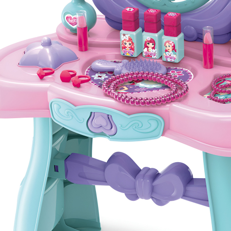 Masa de Toaletă pentru Copii Pretty Vanity – 87 cm, Lumini și Sunete, Accesorii Incluse, 3+ Ani [2]