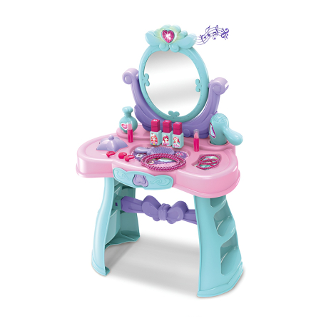 Masa de Toaletă pentru Copii Pretty Vanity – 87 cm, Lumini și Sunete, Accesorii Incluse, 3+ Ani [1]