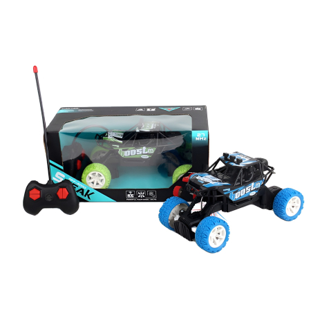 Noutati - Mașină cu Telecomandă Offroad 27 MHz – Boost Racing, RC Buggy Rapid, Roți Mari, Jucărie pentru Copii 6+