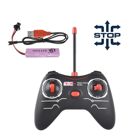 Mașină Offroad cu Telecomandă 1:16 – Speed Thunder RC Buggy, Roți Mari, 4 Canale, Jucărie pentru Copii 3+ [2]