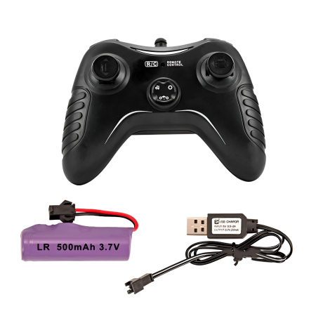 Mașină RC Stunt Twisted Car 4WD – 2.4GHz, Amfibie, Rotație 360°, Două Fețe, Off-Road [5]