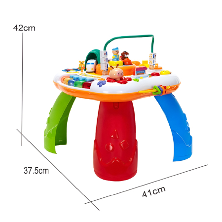 Măsuță Interactivă Educațională cu Muzică și Activități – Jucărie Multifunțională pentru Copii 1+ Ani [1]