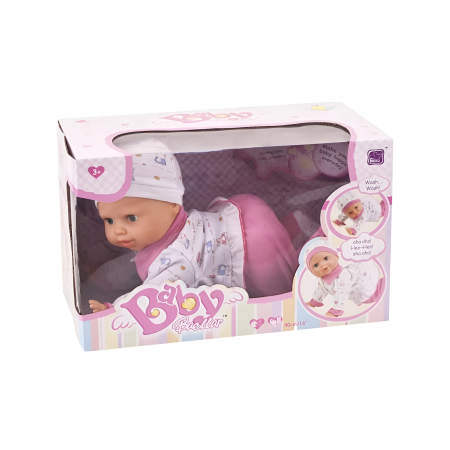 Păpușă Interactivă Baby Crawler – Bebeluș care Merge de-a Bușilea, Sunete Realiste, 40 cm, Jucărie pentru Copii 3+ [2]