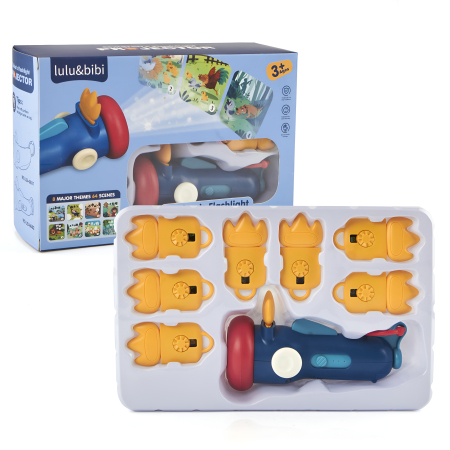 Proiector de povesti pentru copii cu 8 discuri si 64 de imagini – Joc educativ si relaxant pentru seara [4]