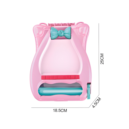 Set DIY Brățările Prieteniei cu Stand de Împletit – 10 Modele, Mărgele & Fire Colorate, Jucărie Creativă pentru Fetițe [4]