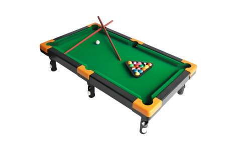 Set interactiv multifunctional 5 in 1 pentru copii, fotbal, biliard, snooker, baschet si air hockey, 1-2 jucatori [2]