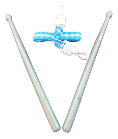 Tobă Muzicală pentru Copii Juliana – Jucărie cu Bețe, Culori Vesele, Dezvoltare Ritm și Coordonare [2]