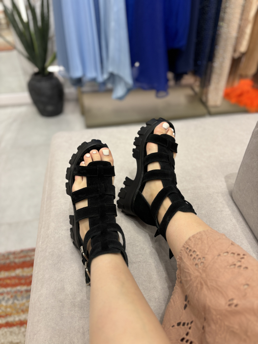 Sandale Gladiator din piele [4]