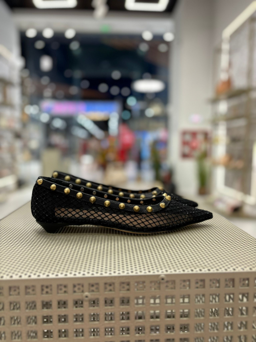 Balerini stiletto AYDA cu cristale [4]