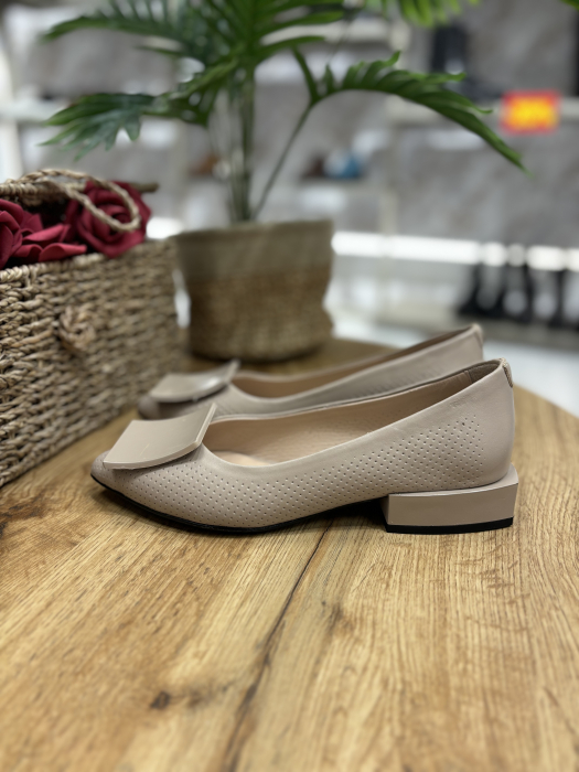 Balerini stiletto cu toc patrat [4]