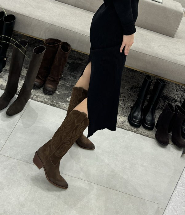 Ciocate TEXANES CAMEL din piele [5]