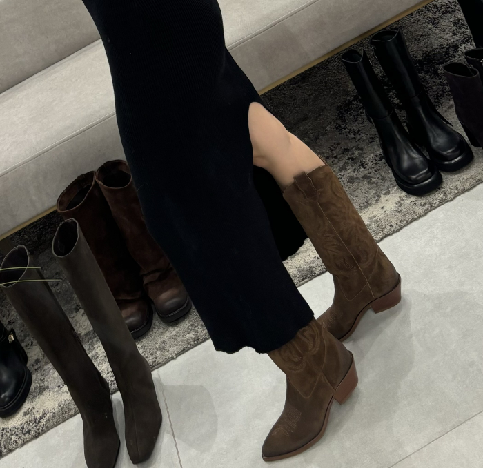 Ciocate TEXANES CAMEL din piele [6]