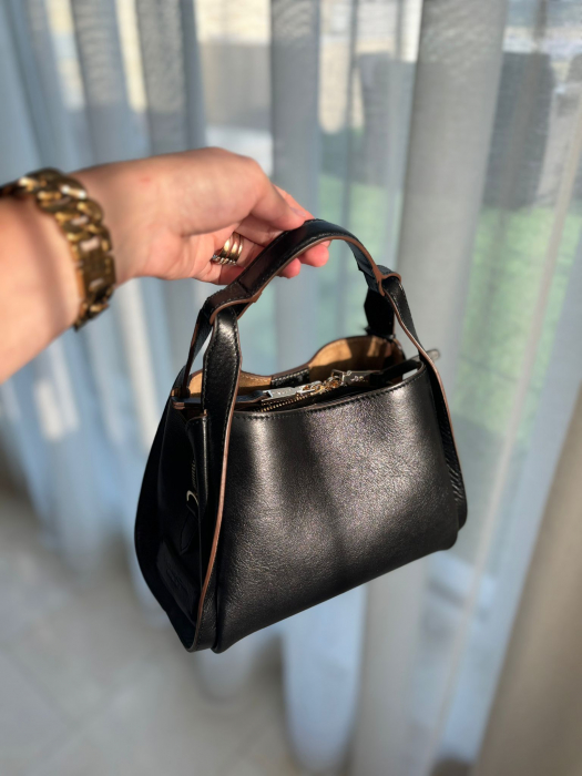 Geanta mini ALYSA neagra [4]