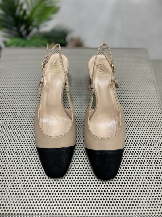Pantofi CAPPUCCINO ITALY cu toc gros [3]