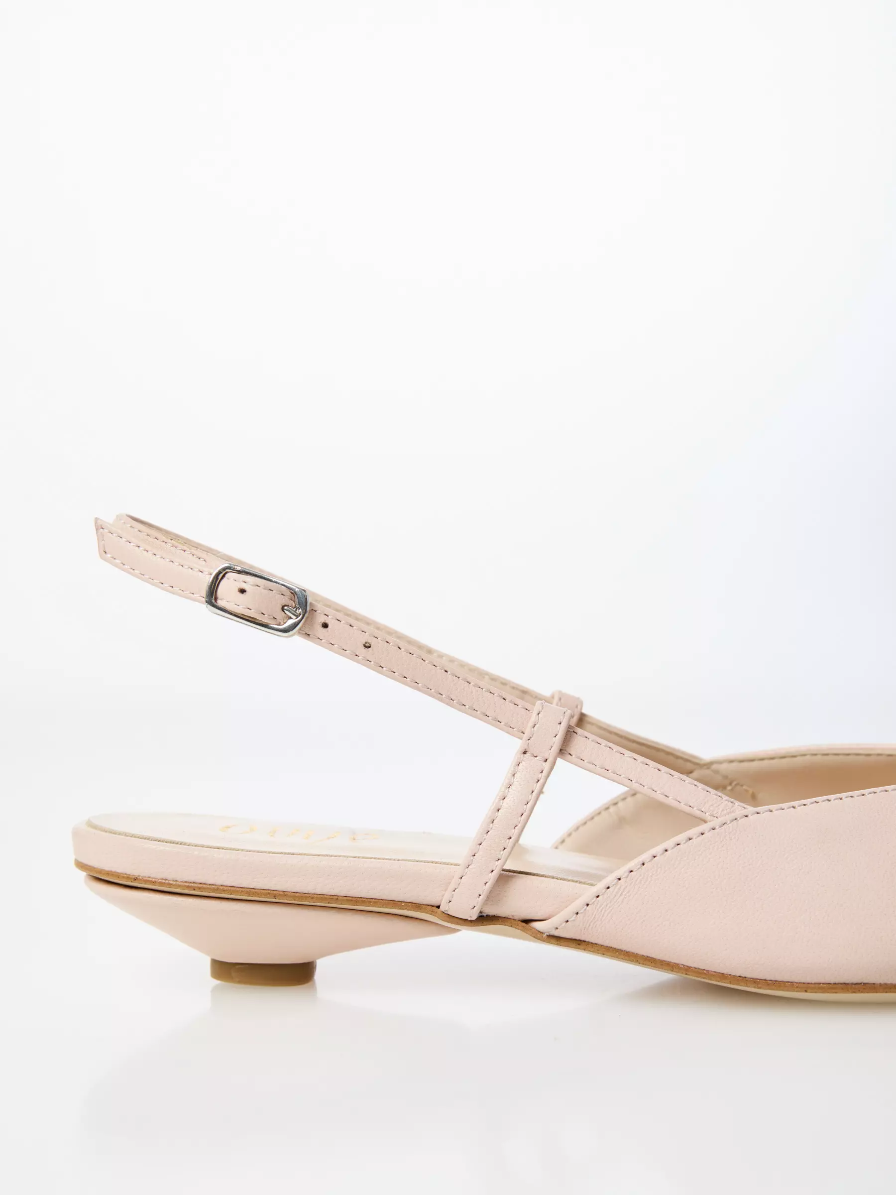 Pantofi stiletto KIMORA NUDE cu bareta la spate [5]